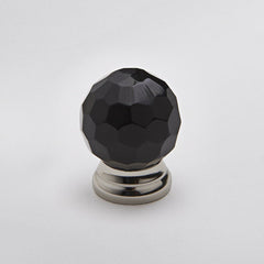 Glass Cabinet Knob - Faceted
