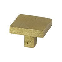 Carre Solid Brass Square Cabinet Knob