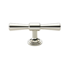 Lincoln Solid Brass T-Bar Cabinet Pull