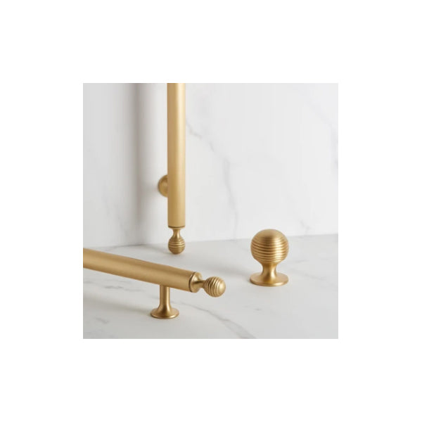 Merrick Solid Brass Round Cabinet Knob