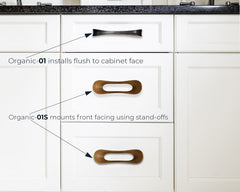 Organic 01S Cabinet Handle / Drawer Pull