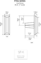 PYRA Series 2" Handle / Hook