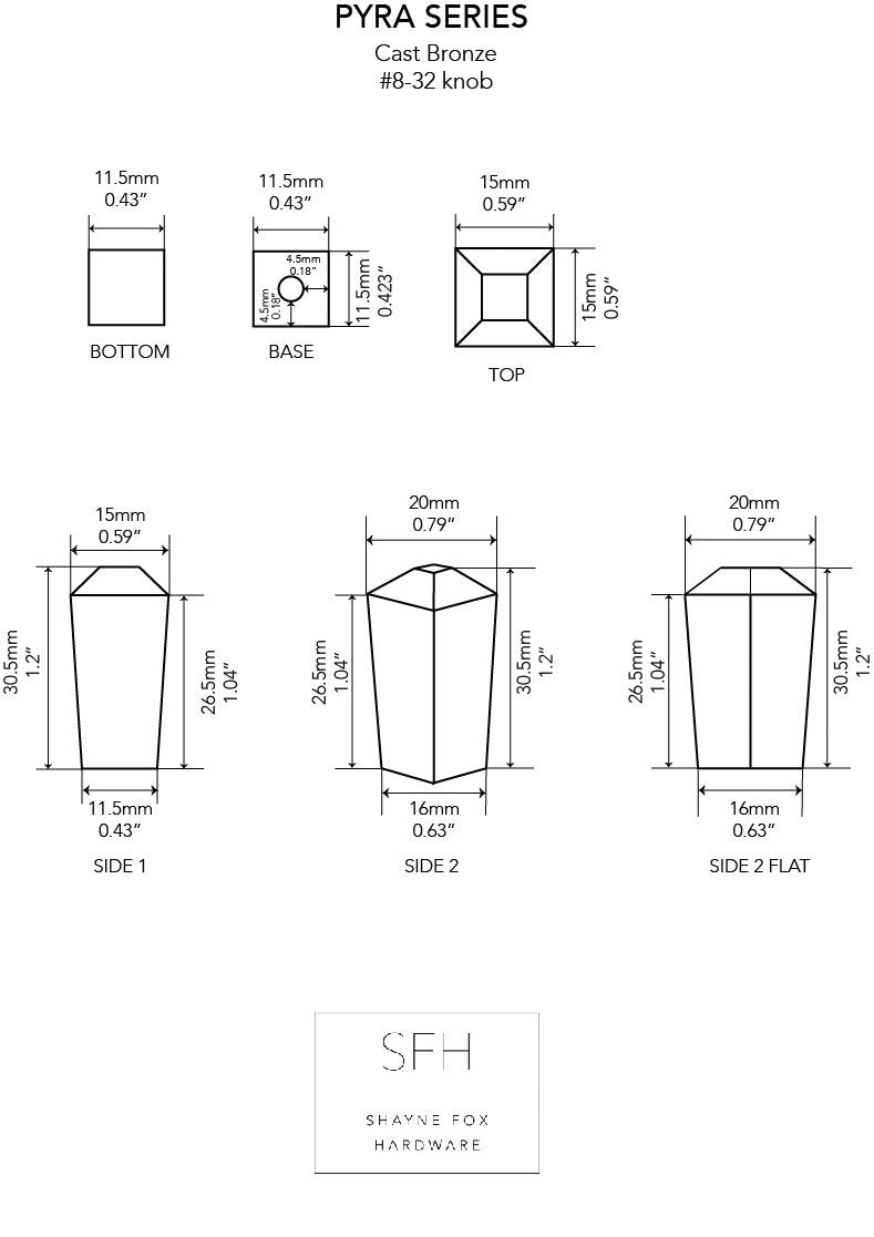 PYRA Series Knob