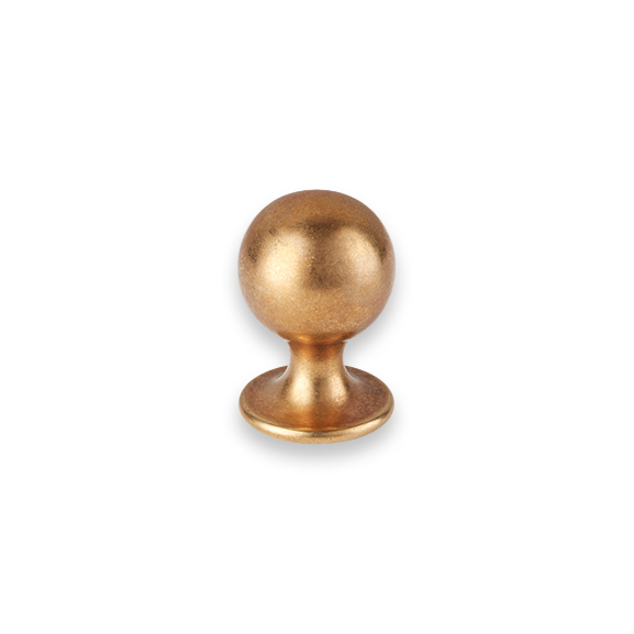 Latchford Solid Brass Round Cabinet Knob
