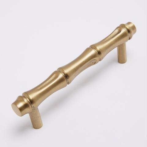 Bamboo Solid Brass Handle