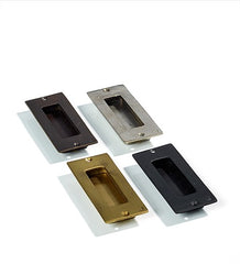 Contour Solid Brass Cabinet Handle / Door Pull